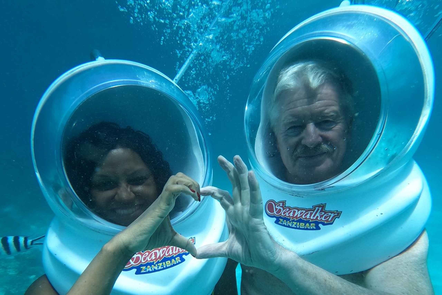 Undervandsvandring i Zanzibar, ingen svømning nødvendig