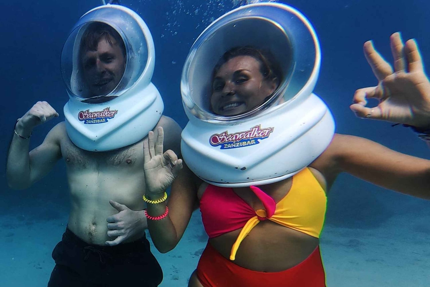 Undervandsvandring i Zanzibar, ingen svømning nødvendig