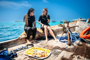 ザンジバル1日スキューバダイビングコース（ランチ付き