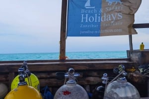Zanzibar: 1 dzień podwójnego nurkowania z akwalungiem