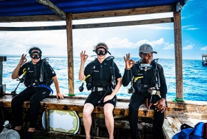 Sansibar 3 päivää sukellus kuusi sukellus: sininen matka kokemus