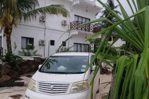 Zanzibar: odbiór z lotniska i prywatna taksówka do dowolnego miejsca