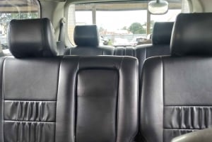 Zanzibar: Taksówka z lotniska do hoteli w Jambiani.