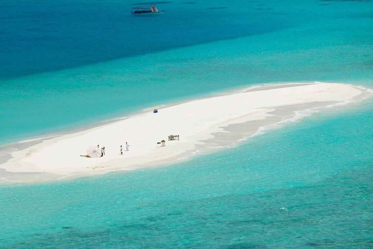 ZANZÍBAR: Increíble excursión al banco de arena Nakupenda con frutas.