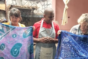 Zanzibar : atelier de fabrication de batik