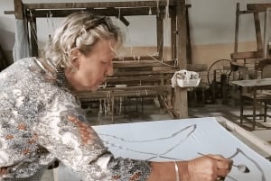 Zanzibar : atelier de fabrication de batik