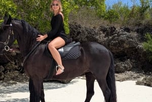 Zanzibar: passeio a cavalo na praia em Jambiani com recolha no hotel
