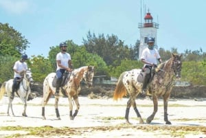 Zanzibar: Beach Horseback Ride and Swim with the Horse