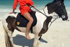 Zanzibar: Beach Horseback Ride and Swim with the Horse