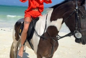 Zanzibar: Beach Horseback Ride and Swim with the Horse