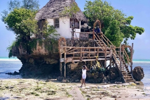 Zanzibar: Lagoa Azul, Restaurante de Pedra, Caverna e Viagem à Praia