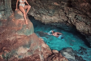 Zanzibar: Lagoa Azul, Restaurante de Pedra, Caverna e Viagem à Praia