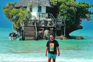 Laguna Azul, Bosque de Jozani, Playa Starfish y restaurante Rock