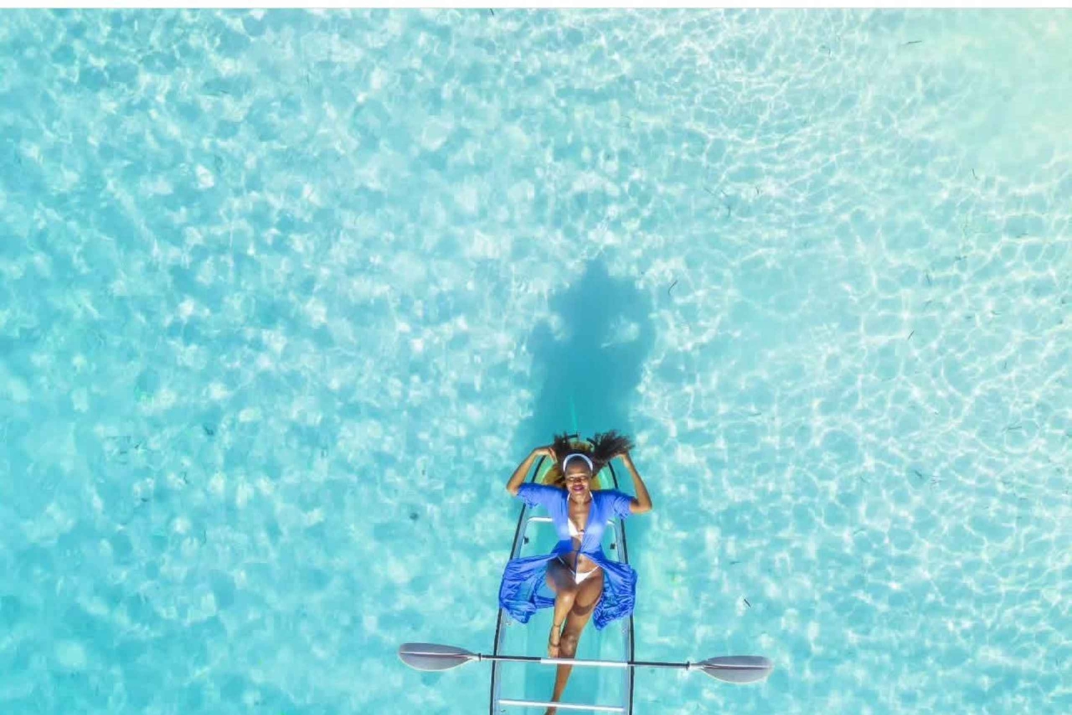 Zanzibar Clear Kayak & Drone Photoshoot med upphämtning inkluderar