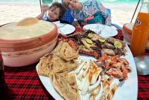 Zanzibar: Scoprire lo snorkeling di un giorno intero + barbecue al banco di sabbia