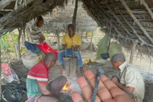 Zanzibar : fabrication de portes et de boutres, vie de village et déjeuner swahili
