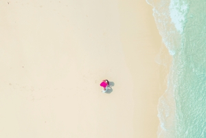 ザンジバル：ナクペンダサンドバンクでドローン写真撮影をご体験ください