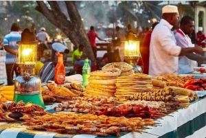 ザンジバル：夜のナイトマーケットとストーンタウン・ウォーキングツアー