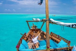 Zanzibar : visite d'une jounée sur l'île de Mnemba (luxe)