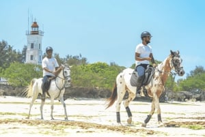Zanzibar: Horseback riding on the beach