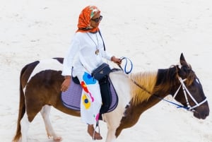 Zanzibar: Horseback riding on the beach
