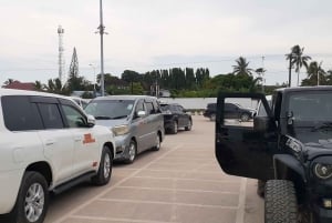 Zanzibar: Taxiservice på ön