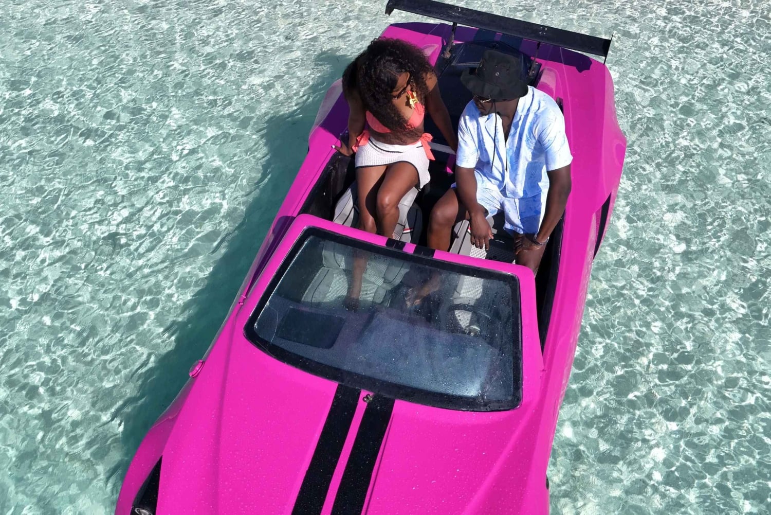 Zanzibar: Jet Car -ajelu ja dronekuvaus Kendwan rannalla