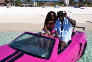 Zanzibar: Jet Car -ajelu ja dronekuvaus Kendwan rannalla