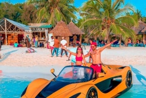 Zanzibar: Jet Car Ride med droneopptak (henting inkludert)