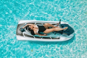 Zanzibar: vesiskootteri, nouto hotellilta, dronekuvat ja -video