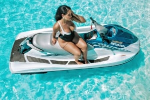 Zanzibar: vesiskootteri, nouto hotellilta, dronekuvat ja -video