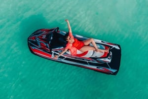 Zanzibar: Jetski med hämtning från hotellet, drönarfoton och video