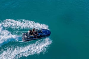 Zanzibar: Jetski med hämtning från hotellet, drönarfoton och video