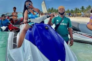 Zanzibar: skuter wodny z odbiorem z hotelu, zdjęcia i film z drona