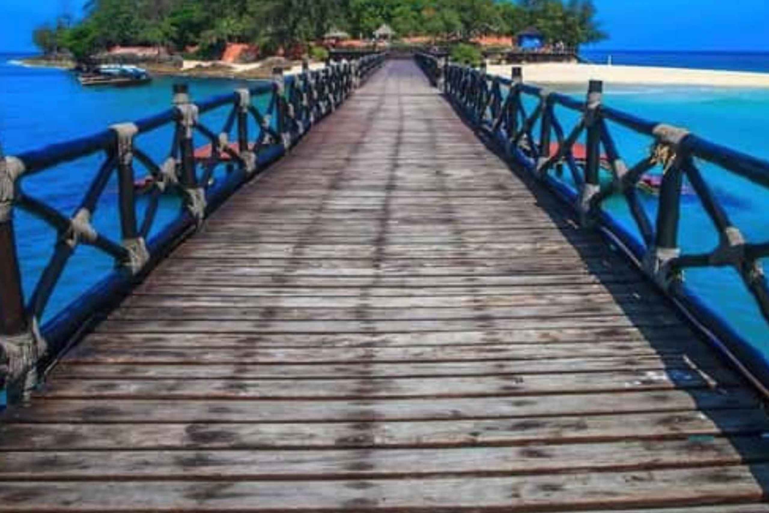 Jozani-metsä, Prison Island ja Nakupenda Sandbank lounaalla