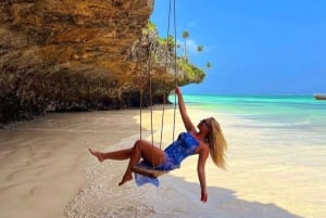 Zanzibar: Jozani-skogen, Salaam-grottan och Mtende-stranden