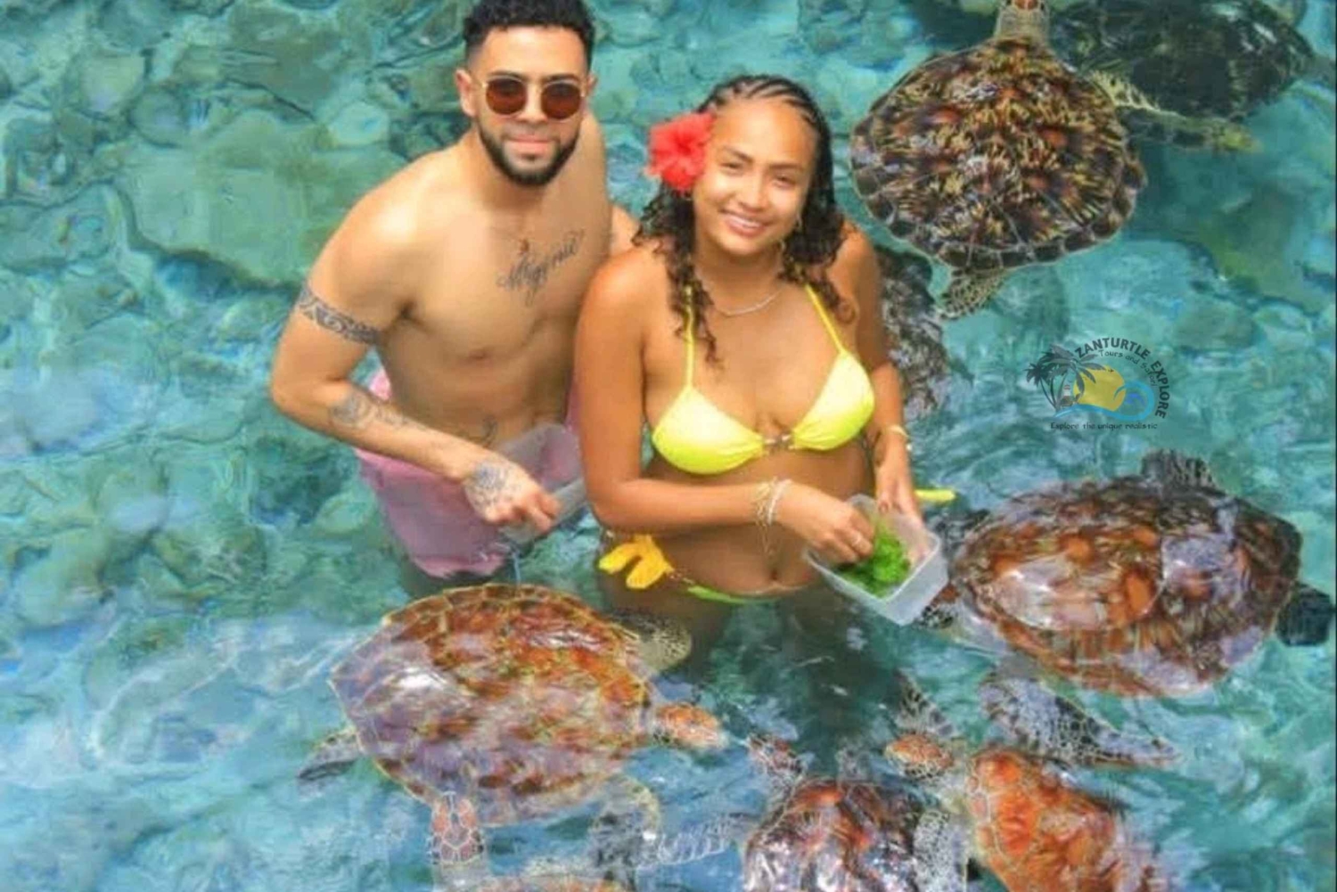 Zanzibar: Jozani Forest & Salaam Cave Sea Turtles Swim Tour