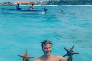 ZANZIBAR: Floresta de Jozani, Caverna Salaam, The Rock e Blue Lagoon