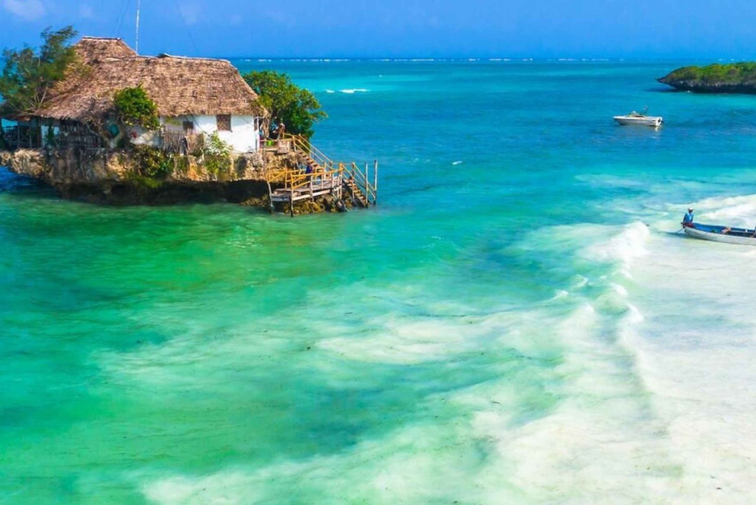 Zanzibar : forêt de Jozani, grotte de Salaam et restaurant The Rock