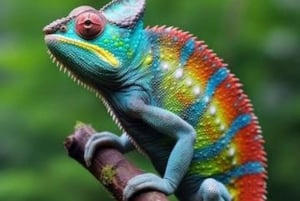 Zanzibar : forêt de Jozani, village et centre des papillons