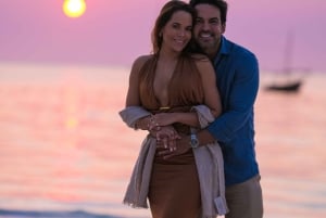 Zanzibar: Profesjonell fotoshoot på Kendwa Beach