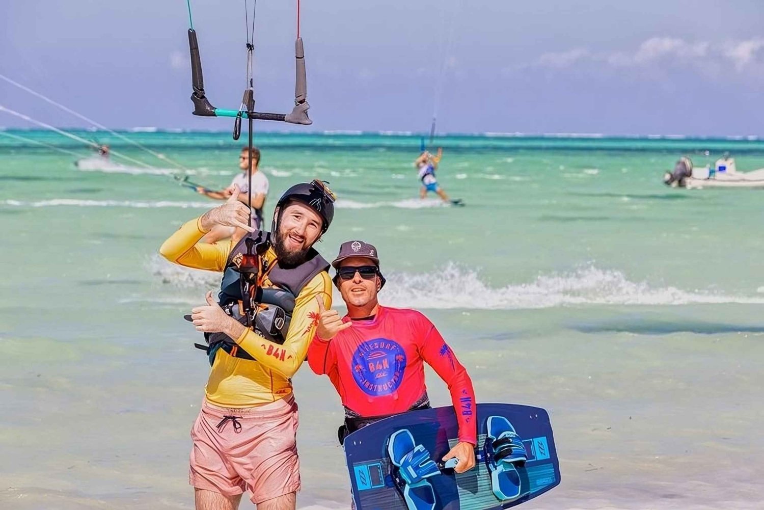 Zanzibar: Kitesurfing-lektioner for mellemniveauer