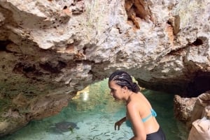 Zanzibar Kizimkazi Secret Cave svømmetur med havskilpadder