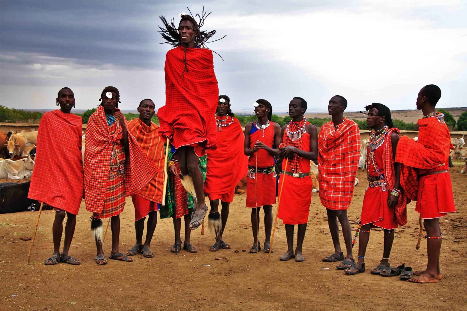 Zanzibar: Maasai village Tour with Sunset Dhow Cruise