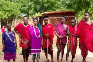 Zanzibar: Maasai dorp Tour met Dhow cruise bij zonsondergang