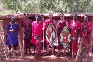 Zanzibar: visita à aldeia Maasai com cruzeiro de dhow ao pôr do sol