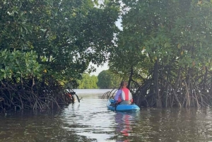 Zanzibar: kajakken in de mangrove, dorp en lunch met tropisch fruit