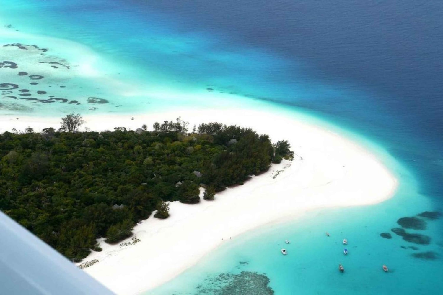 Zanzibar: Mnemba Island Atoll guidet dagsudflugt