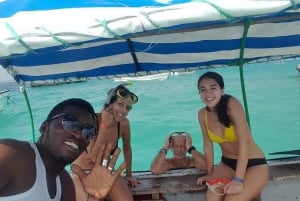 イルカとシュノーケリング ザンジバル：ムンバ島ツアー