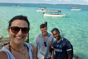 ザンジバル ナクペンダ サンバンク ビーチ バーベキューランチ付き